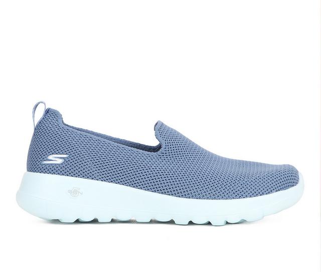 Women's Skechers Go 124187 Go Walk Joy Slip-On Shoes in Blue color