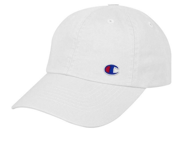 Champion Flow Dad Adjustable Cap in White color