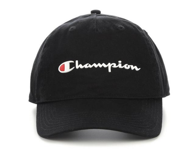 Champion Men's Ameritage Dad Adjustable Cap in Black color