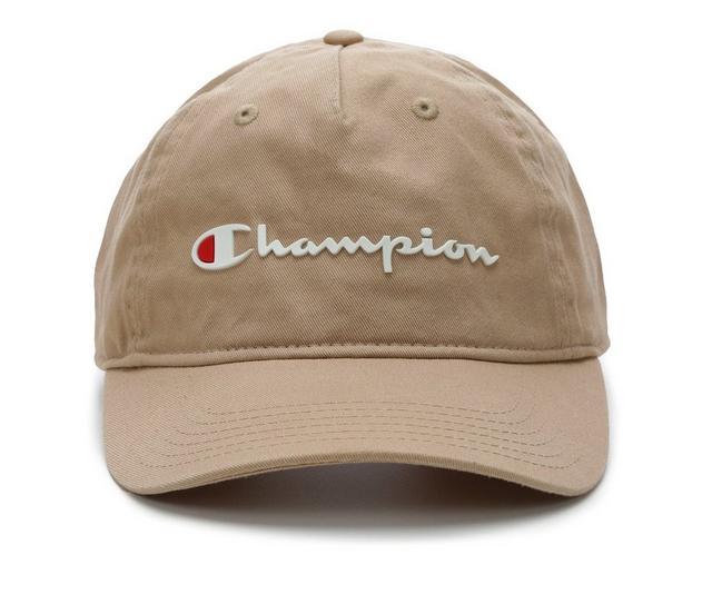 Champion Men's Ameritage Dad Adjustable Cap in Tan color
