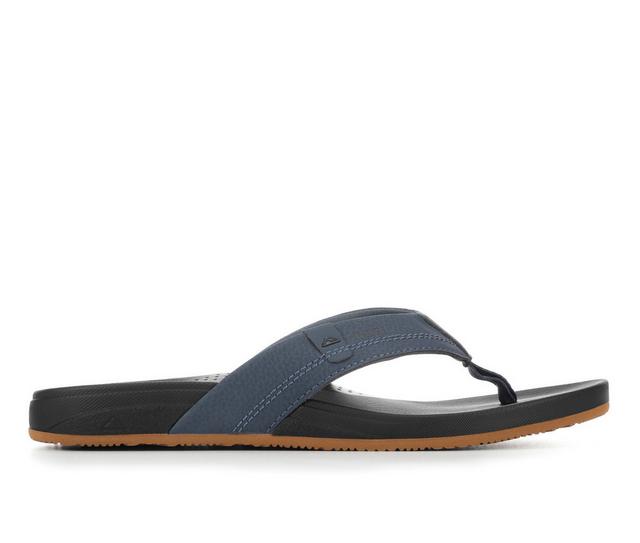 Men's Reef Cushion Spring Flip-Flops in Orion Black color