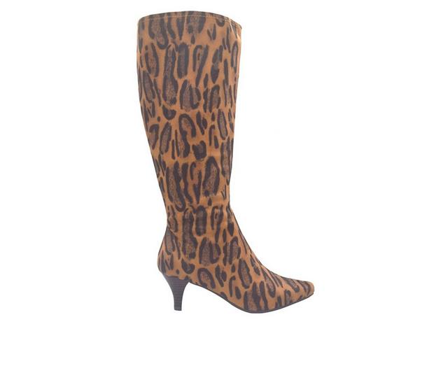 Women's Impo Namora Sustainable Knee High Boots in Toffee Multi color