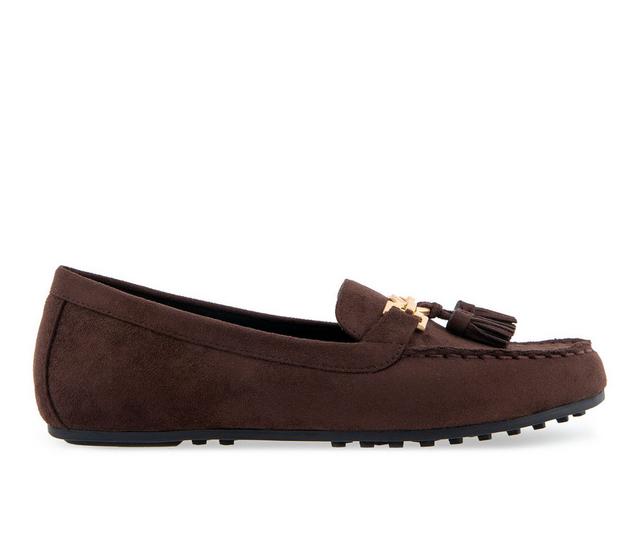 Women's Aerosoles Deanna Mocassin Loafers in Java color