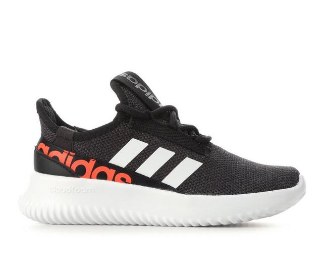 Boys' Adidas Little Kid & Big Kid Kaptir 2.0 Running Shoes in Black/White/Red color