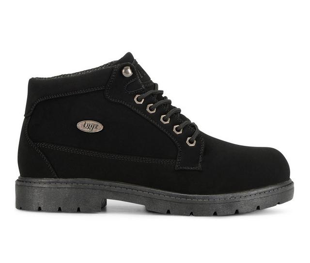 Men's Lugz Mantle Mid Lace-Up Boots in Black color