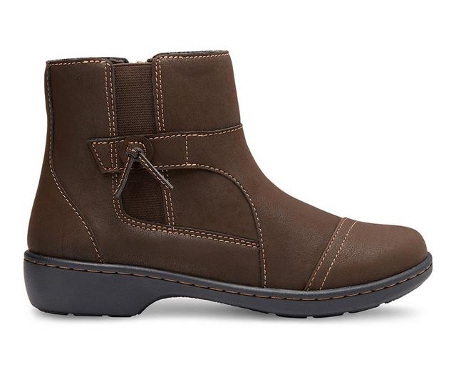 Women's Eastland Bella Booties in Brown color