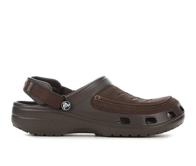 Men's Crocs Yukon Vista II Clogs in Espresso color