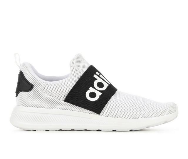 Men's Adidas Lite Racer Adapt 4.0 Sustainable Slip-On Sneakers in White/Black color