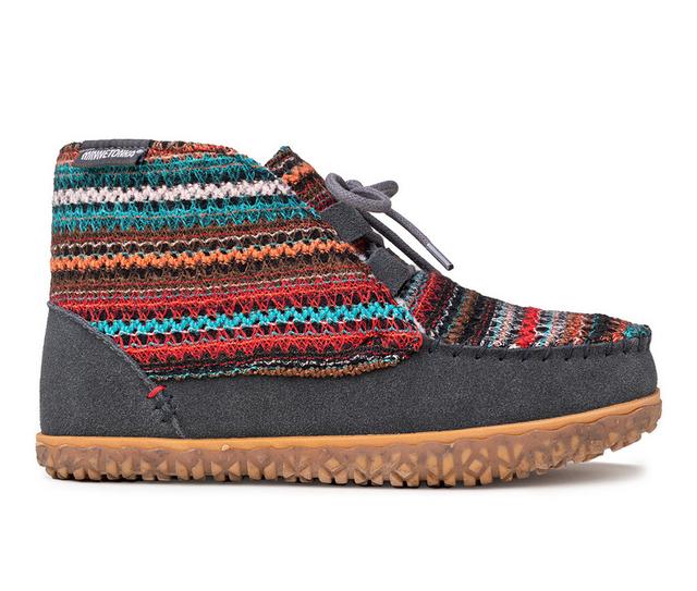 Women's Minnetonka Torrey Winter Booties in Multi Sunset St color