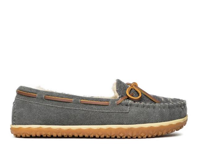 Women's Minnetonka Women's Tilia Moccasins in Grey color