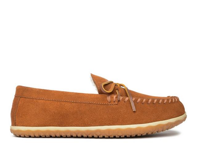 Minnetonka Men's Tomm Moccasins in Brown color