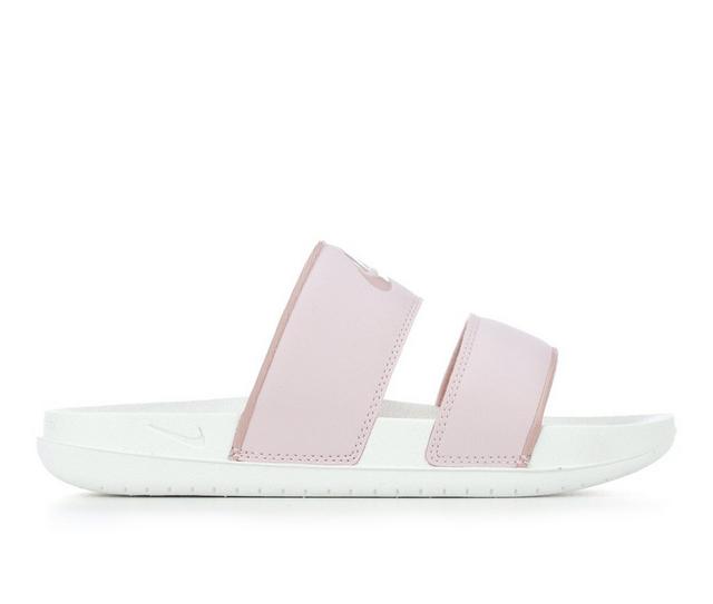 Women's Nike Off Court Duo Sport Slides in Rose/White color