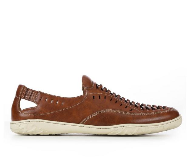 Men's Stacy Adams Ibiza Slip-On Shoes in Sienna color