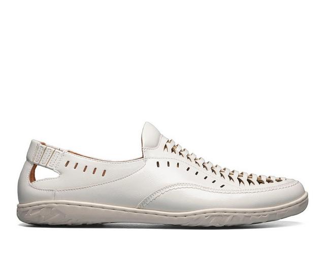 Men's Stacy Adams Ibiza Slip-On Shoes in White color