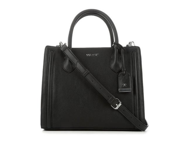 Nine West Aideen Satchel Handbag in Black color