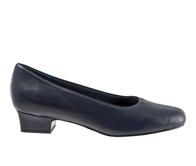 Women's Trotters Doris Pumps in Navy color