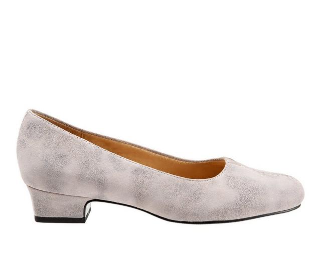 Women's Trotters Doris Pumps in Grey color