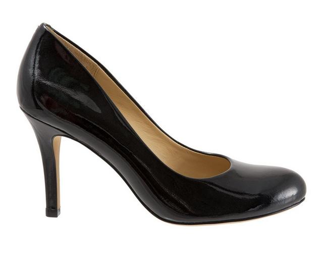 Women's Trotters Gigi Pumps in Black Pat color