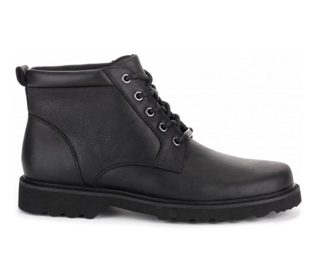 Men's Rockport Men's Rockport Northfield Plain Toe Boots in Black color