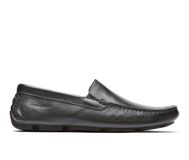 Men's Rockport Rhyder Venetian Loafers in Black color