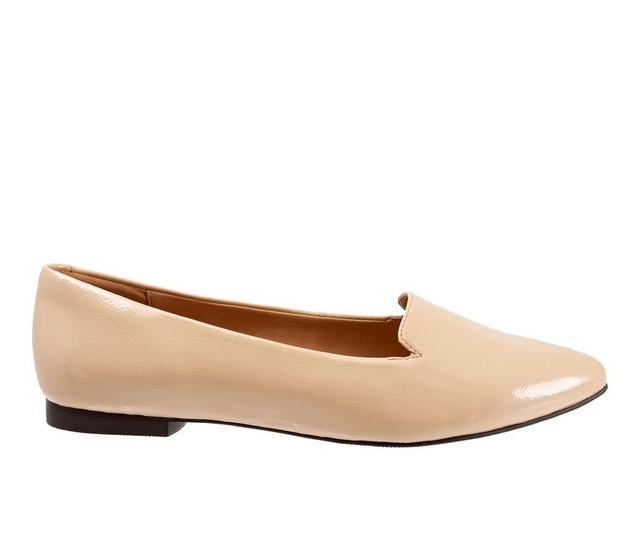 Women's Trotters Harlowe Flats in Nude color