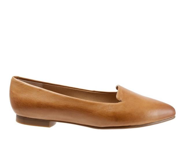 Women's Trotters Harlowe Flats in Luggage color