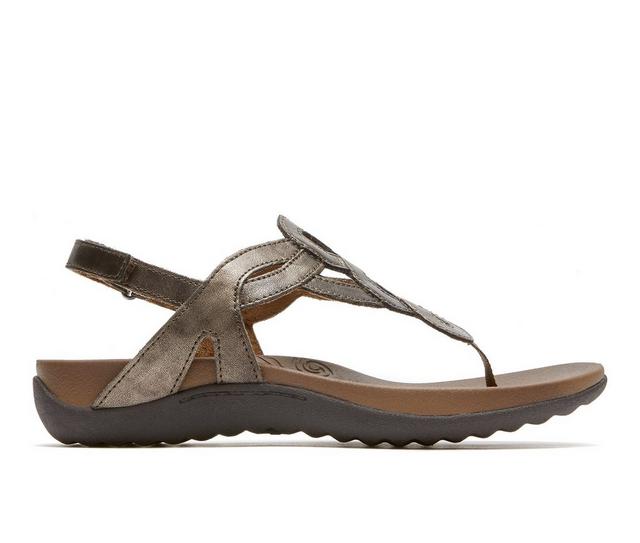 Women's Rockport Ramona Sandals in Bronze color