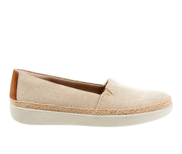 Women's Trotters Accent Slip-On Shoes in Natural color