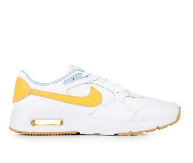 Men's Nike Air Max SC Sneakers in White/Orange color