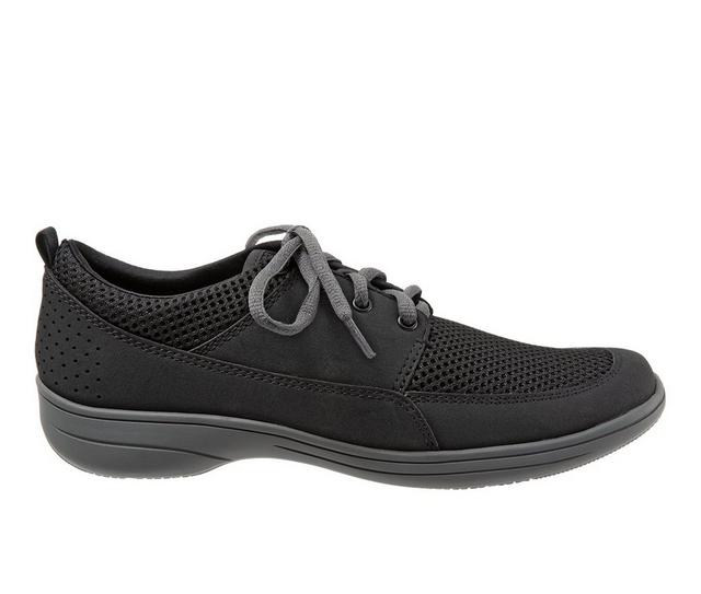 Women's Trotters Jesse Walking Shoes in Black Combo color