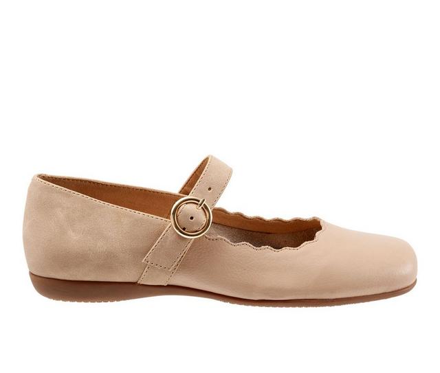 Women's Trotters Sugar Mary Jane Flats in Nude color