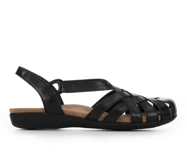 Women's Earth Origins Berri Casual Sandals in Black color