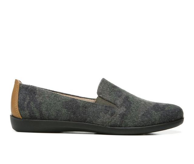 Women's LifeStride Next Level Slip-On Shoes in Olive Camo color