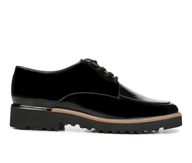 Women's Franco Sarto Charles Oxfords in Black color