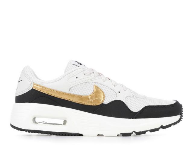 Women's Nike Air Max SC Sneakers in Wht/Black/Gold color