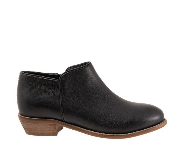 Women's Softwalk Rocklin Booties in Black color