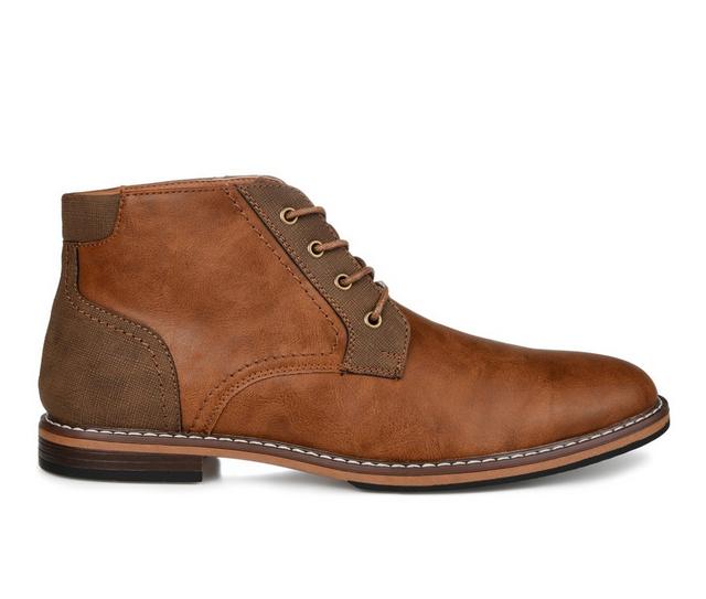 Men's Vance Co. Franco Dress Boots in Brown color