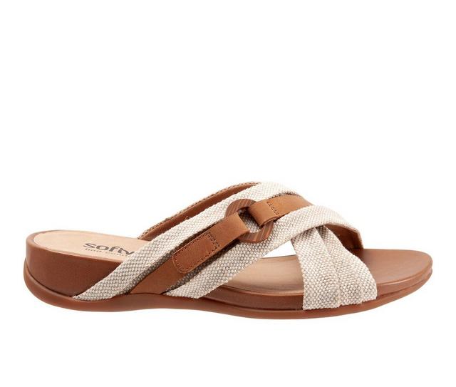 Women's Softwalk Taza Sandals in Natural Comb color