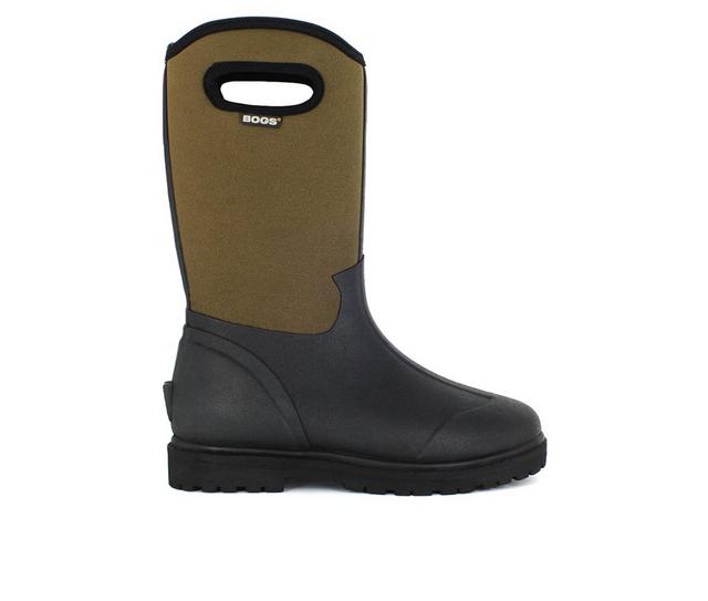 Men's Bogs Footwear Roper Work Boots in Black color