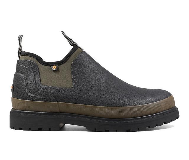 Men's Bogs Footwear Tillamook Bay Work Boots in Black color
