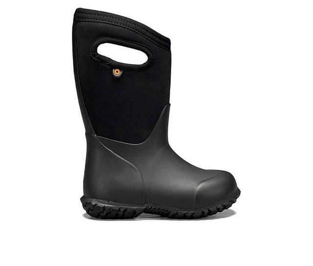 Kids' Bogs Footwear Toddler & Little Kid York Solid Rain Boots in Black W color