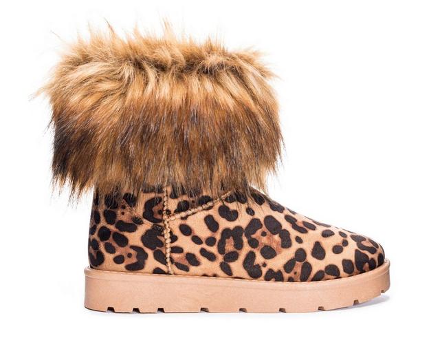 Women's Dirty Laundry Sugar Hill Winter Boots in Tan Leopard color