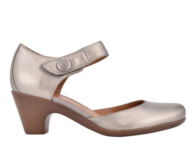 Women's Easy Spirit Clarice Pumps in Pewter color