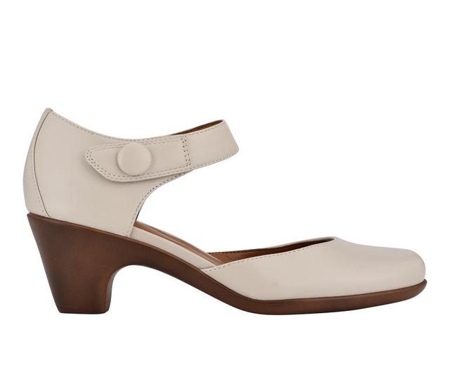 Women's Easy Spirit Clarice Pumps in Ivory color