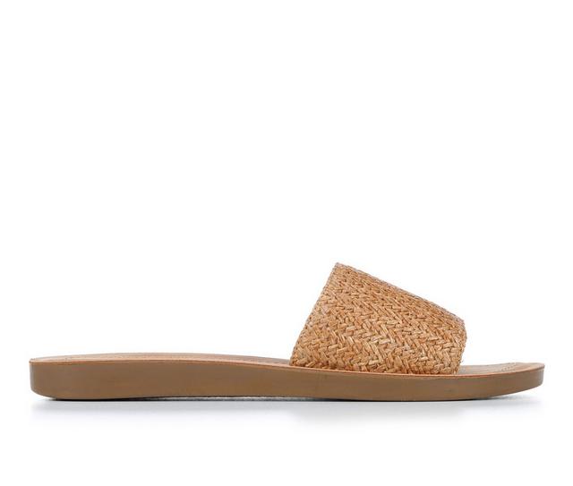 Women's Solanz Efron Sandals in Tan Raffia color