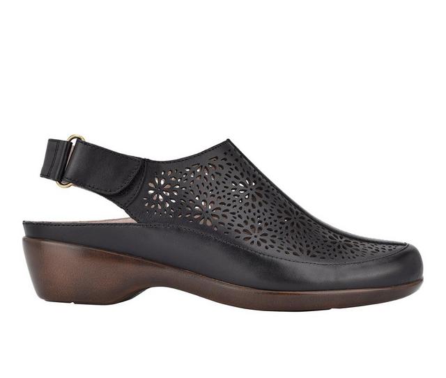 Women's Easy Spirit Dawn Clogs in Black color