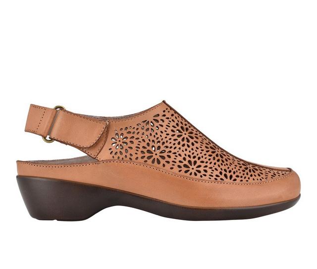 Women's Easy Spirit Dawn Clogs in Almond color