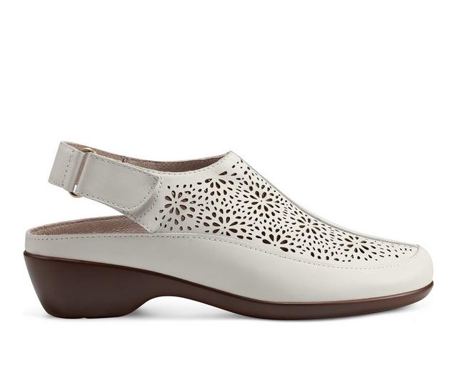 Women's Easy Spirit Dawn Clogs in Ivory color