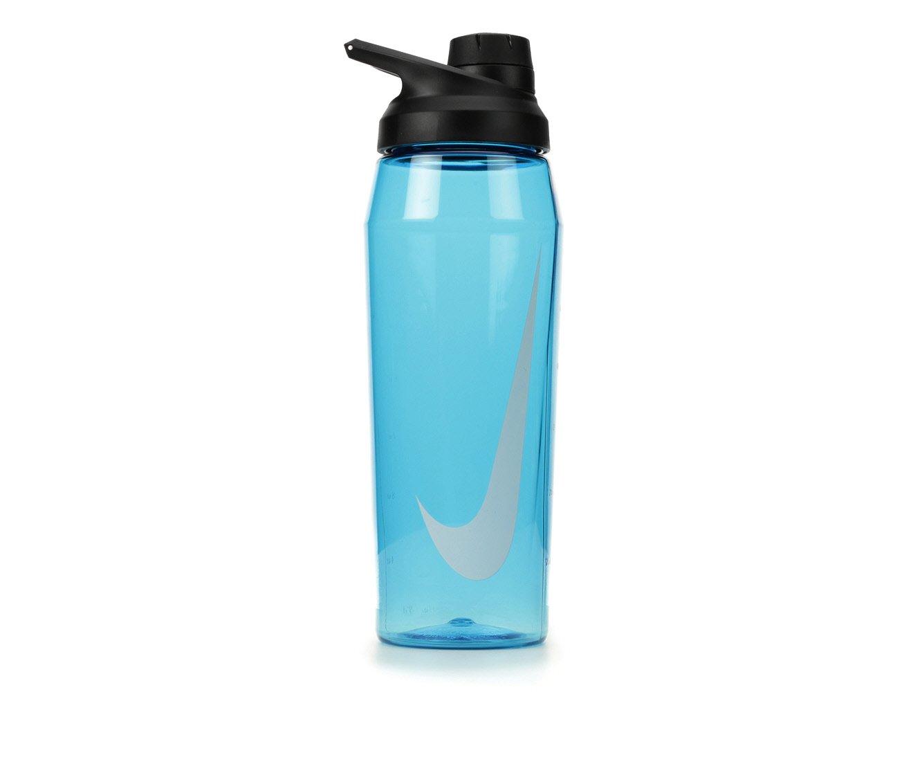 Nike TR Hypercharge Chug 32 oz. Water Bottle, Blue Fury/Black/White