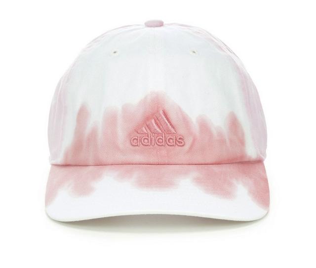 Adidas Women's Relaxed Color Wash Cap in Pink Color Wash color
